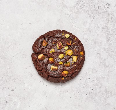 Cookie de pistacho y chocolate